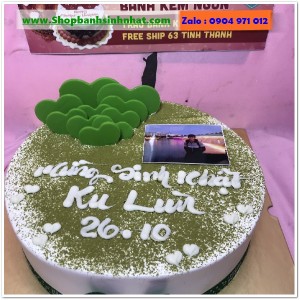 Bánh Sinh Nhật Trà Xanh - VL59